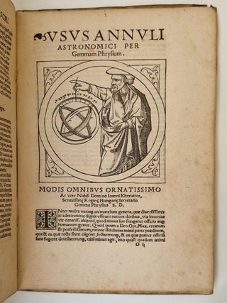 Item #4991 Petri Apiani Cosmographia, per Gemmam Phrysium, apud Louanienses medicum ac...