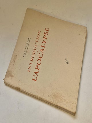 Introduction à l'Apocalypse. Illustrations sur Jean Charlot.