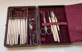 Coffret de chirurgie oculaire ou d'ophtalmologie, circa 1870