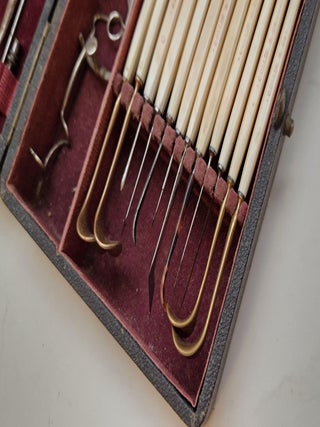 Coffret de chirurgie oculaire ou d'ophtalmologie, circa 1870