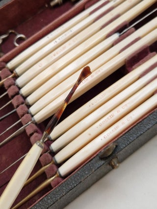 Coffret de chirurgie oculaire ou d'ophtalmologie, circa 1870