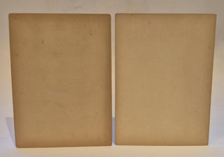 Paire de deux photographies originales d'étincelle électrique, France, circa 1890