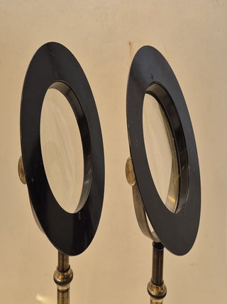 Paire de lentilles divergente et convergente, circa 1900