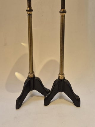 Paire de lentilles divergente et convergente, circa 1900