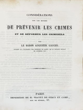 Recueil de quatre textes imprimés et un poème autographe offerts au comte de Chambord, qui fut son élève et son ami.
