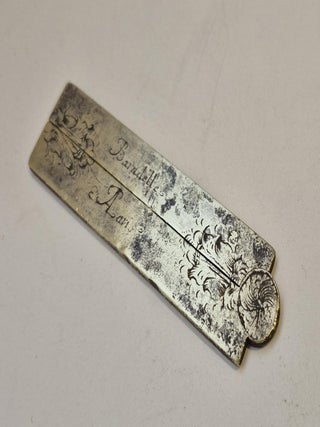 Ensemble de deux règles en laiton, XVIIIe