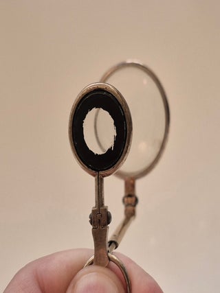 Item #5286 Longue-vue de poche pliable en vermeil, Paris, circa 1820/1830. Etienne Pasteur