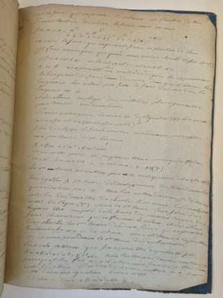 Cahier d’extraits d’analyse rédigés d’après les leçons de Mr Legentil, professeur de mathématiques à Paris, n° 3, 1797