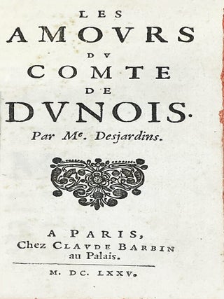 Les Amours du comte de Dunois.