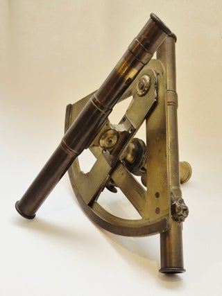 Rare quadrant terrestre ou d'arpentage en laiton, vers 1760.