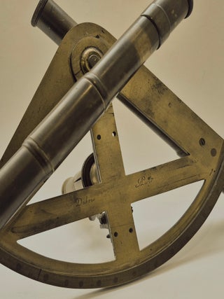 Rare quadrant terrestre ou d'arpentage en laiton, vers 1760.