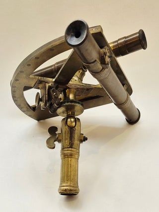 Rare quadrant terrestre ou d'arpentage en laiton, vers 1760.
