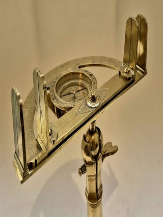 Graphomètre en laiton, circa 1700