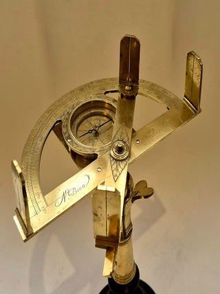 Graphomètre en laiton, circa 1700