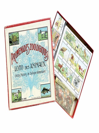 Item #5377 Promenades zoologiques. Loto des animaux (petites notions de zoologie élémentaire)....