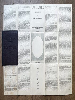 Item #5382 Les Astres selon la science. ASTRONOMIE, Louis Matthieu POUSSEREAU