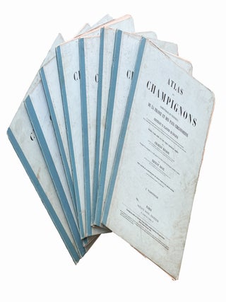 Atlas des champignons comestibles et v&eacute;n&eacute;neux de la France et des pays circonvoisins. 1er-[9e]. MYCOLOGIE, Ernest et Charles ROZE.