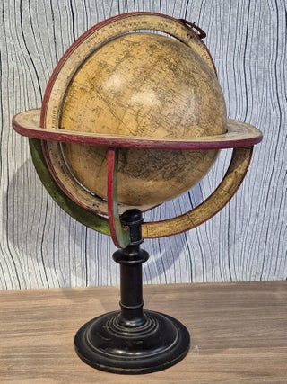Globe terrestre de 20cm de diam&egrave;tre, circa 1840