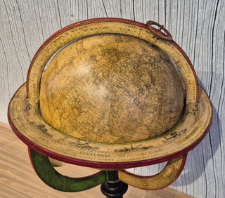 Globe terrestre de 20cm de diamètre, circa 1840