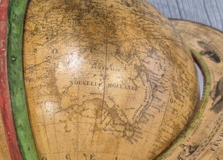 Globe terrestre de 20cm de diamètre, circa 1840