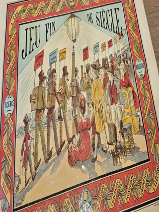 Item #5409 Jeu fin de si&egrave;cle. JEU DE L'OIE, Eug&egrave;ne SERRE