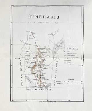 Item #5413 Provincia de la Rioja. Informe del Departamento topografico sobre la espedicion à Los...