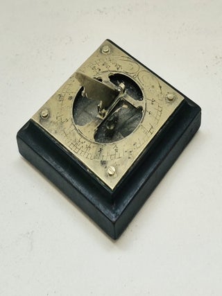 Cadran solaire monolatitude, circa 1780