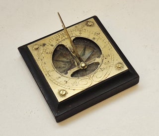 Cadran solaire monolatitude, circa 1780
