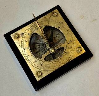 Cadran solaire monolatitude, circa 1780