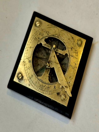Cadran solaire monolatitude, circa 1780