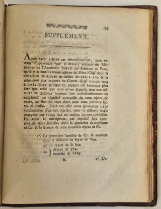 Instruction détaillée pour porter les lunettes de toutes les différentes espèces au plus haut degré de perfection dont elles sont susceptibles, tirée de la théorie dioptrique de Mr. Euler le père, et mise à la portée de tous les ouvriers en ce genre