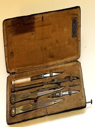 Petit &eacute;tui d&rsquo;instruments de math&eacute;matiques, Vienne, circa 1900