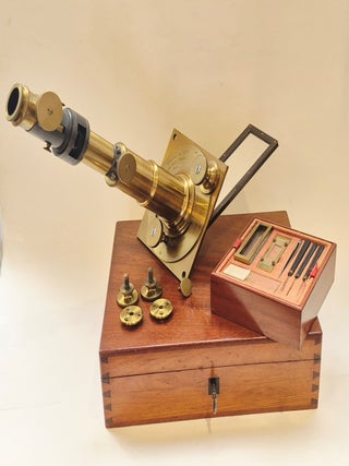 Tr&egrave;s rare microscope solaire, circa 1870