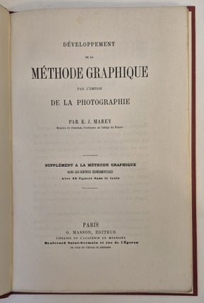 Développement de la méthode graphique par l'emploi de la photographie