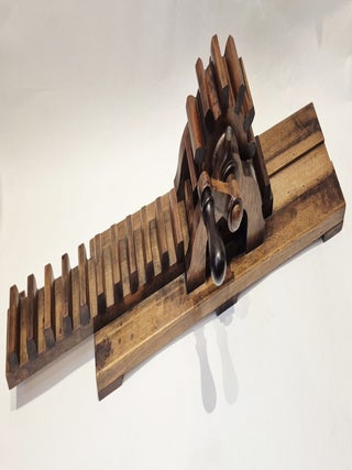 Grand engrenage par roue et cr&eacute;maill&egrave;re, circa 1880