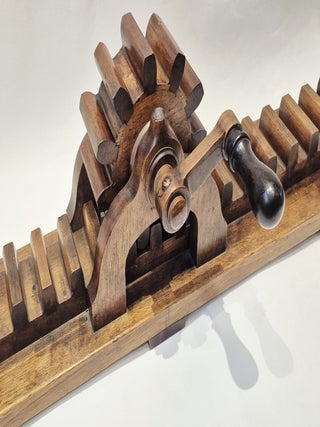 Grand engrenage par roue et cr&eacute;maill&egrave;re, circa 1880
