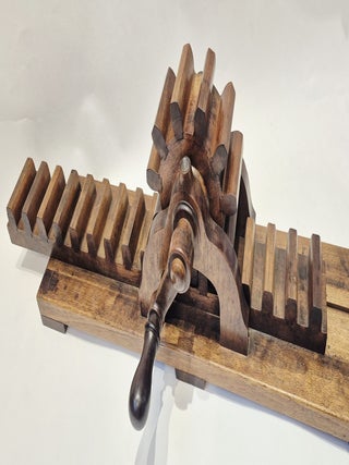 Grand engrenage par roue et crémaillère, circa 1880