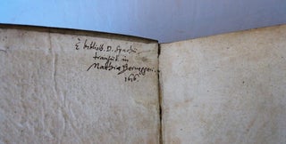 In Somnium Scipionis, Libri II eiusdem Convivorum Saturnaliorum Libri VII. BERNEGGER - MACROBE -, Matthias.