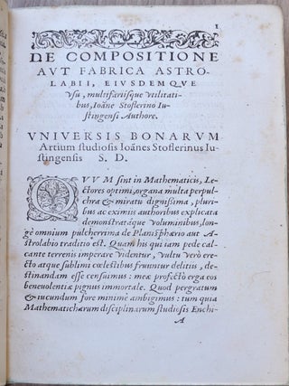Elucidatio fabricae ususque astrolabii. Cui multa & diligens acessit recognitio