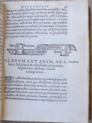 Elucidatio fabricae ususque astrolabii. Cui multa & diligens acessit recognitio