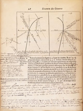 Examen des &oelig;uvres du Sr Desargues