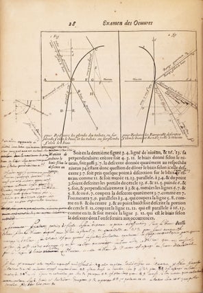 Examen des œuvres du Sr Desargues