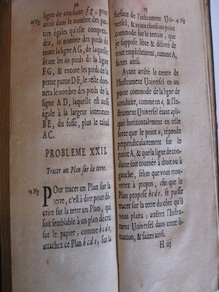 Usage de l'instrument universel. Pour resoudre promptement & tres exactement tois les problemes de la geometrie pratique sans aucun calcul